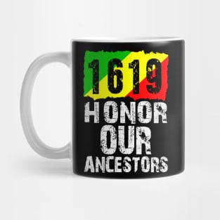 1619 Our Ancestors Project Black History Mug